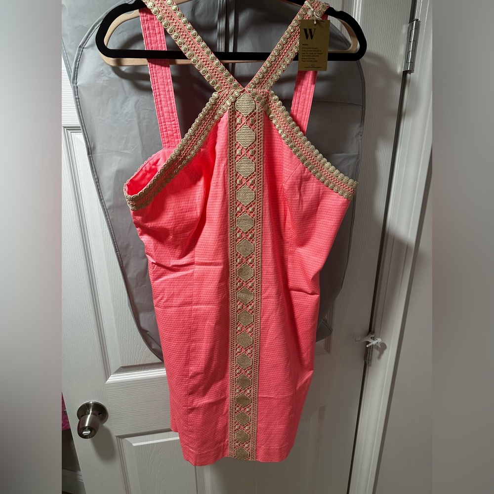 Pink & Gold Lily Pulitzer Dress